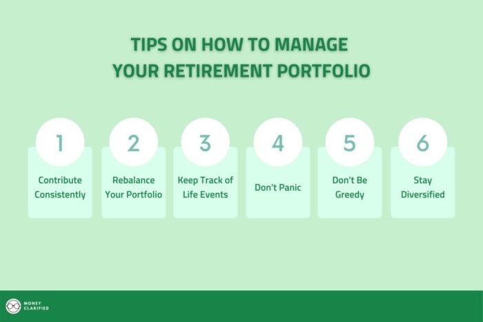 How to set up a retirement portfolio